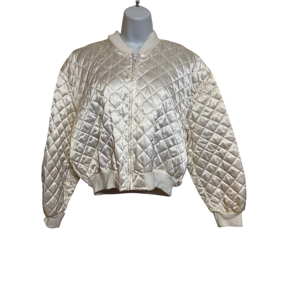 Vintage Stuff Wear International Quilted Jacket USA Womens Size L